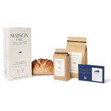 Sourdough Breadmaking Kit - Fast-Activating Starter, Artisan Flour Mix, Guided Experience - Classic French Flavor - Double Batch by Maison Fare
