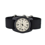 Bertucci | DX3 Field Watch | White/Patrol Khaki Dial
