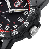 Luminox Leatherback SEA Turtle Giant XS.0335 Mens Watch 44mm | Black/White/Red