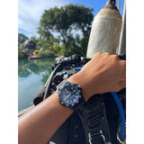 Luminox Leatherback SEA Turtle Giant XS.0324 Mens Watch 44mm | Black/White/Blue