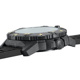 Luminox Master Carbon SEAL Automatic Watch | Black Stamped Dial With Gold Print