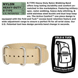 Bertucci DX3 PLUS Field Watch – Legion Red Dial, #414 Durable Nylon Band