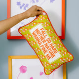 Furbish Needlepoint Decorative Throw Pillow