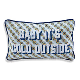 Furbish Needlepoint Decorative Throw Pillow