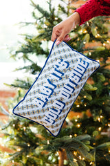 Furbish Needlepoint Decorative Throw Pillow