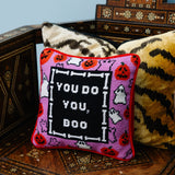 Furbish Needlepoint Decorative Throw Pillow