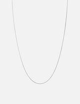 Lynx Chain Necklace, Sterling Silver