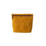 Moore & Giles Reclaimed Large Zip Pouch | Griffin Camel Heirloom Oak