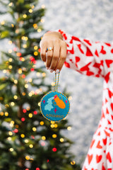 Furbish Needlepoint Zodiac Ornament