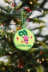 Furbish Needlepoint Zodiac Ornament