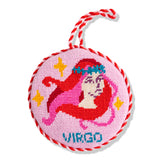 Furbish Needlepoint Zodiac Ornament