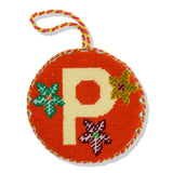 Furbish Needlepoint Monogram Ornament