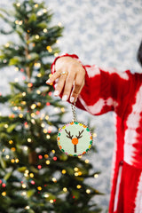 Furbish Needlepoint Monogram Ornament