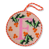 Furbish Needlepoint Monogram Ornament