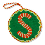 Furbish Needlepoint Monogram Ornament