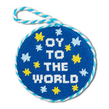 Furbish Needlepoint Ornament | 3.5"