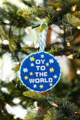 Furbish Needlepoint Ornament | 3.5"