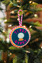 Furbish Needlepoint Ornament | 3.5"