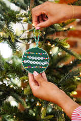 Furbish Needlepoint Ornament | 3.5"