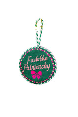 Furbish Needlepoint Ornament | 3.5"