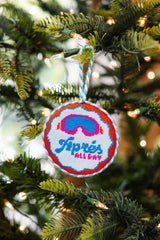 Furbish Needlepoint Ornament | 3.5"