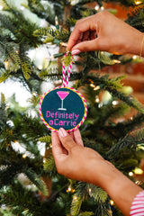 Furbish Needlepoint Ornament | 3.5"
