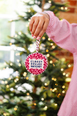 Furbish Needlepoint Ornament | 3.5"