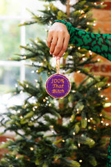Furbish Needlepoint Ornament | 3.5"