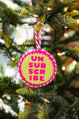 Furbish Needlepoint Ornament | 3.5"