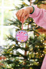 Furbish Needlepoint Ornament | 3.5"