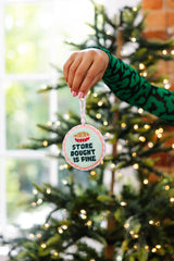 Furbish Needlepoint Ornament | 3.5"