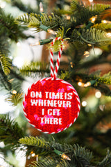 Furbish Needlepoint Ornament | 3.5"