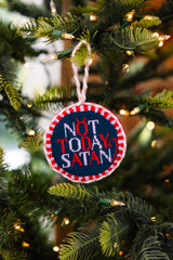 Furbish Needlepoint Ornament | 3.5"