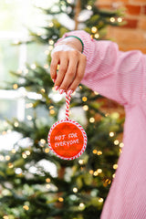 Furbish Needlepoint Ornament | 3.5"