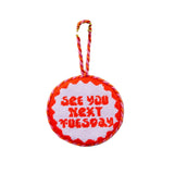Furbish Needlepoint Ornament | 3.5"