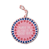 Furbish Needlepoint Ornament | 3.5"