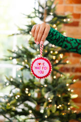 Furbish Needlepoint Ornament | 3.5"