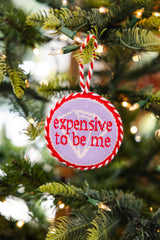 Furbish Needlepoint Ornament | 3.5"