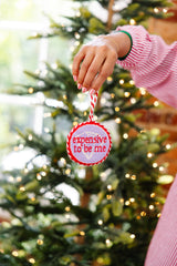 Furbish Needlepoint Ornament | 3.5"