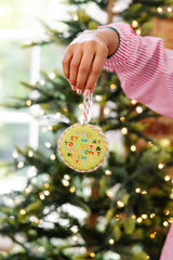 Furbish Needlepoint Ornament | 3.5"