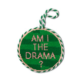 Furbish Needlepoint Ornament | 3.5"