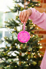 Furbish Needlepoint Ornament | 3.5"