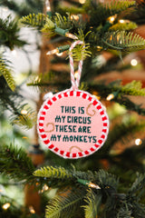 Furbish Needlepoint Ornament | 3.5"