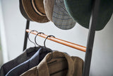 Yamazaki Coat Rack with Hat Storage | Steel + Wood