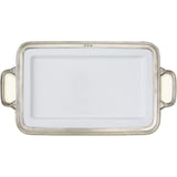 Match Gianna Rectangular Platter with Handles