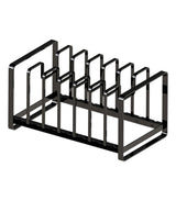 Yamazaki Adjustable Pot Lid and Frying Pan Organizer | Steel