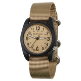 Bertucci | DX3 Field Watch | White/Patrol Khaki Dial