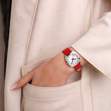 Mondaine SBB Petite Cushion Square Watch | 31mm | White Dial