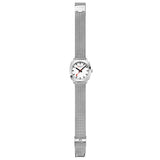 Mondaine SBB Petite Cushion Square Watch | 31mm | White Dial