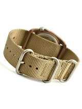 Bertucci | DX3 Field Watch | White/Patrol Khaki Dial